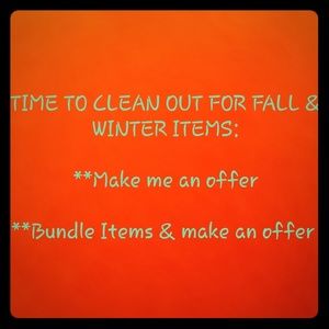 Fall cleanout